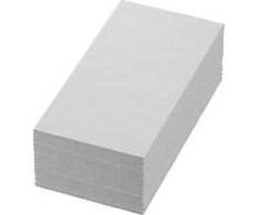 Servetėlės Bio DuniSoft P40xP40cm 1/8 lankstymo baltos, 60 vnt./pak.