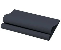 Duni Bio Dunisoft, Juoda, Monochromatinis, 400 mm, 400 mm, 60 vnt., 205 mm