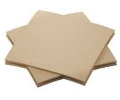 Servetėlės Bio Duniminkštos natūraliai rudos 20x20cm rudos, 16 pakelių x 180 vnt./kartonas