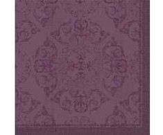 Duni Airlaid servetėlės Duni linas 40x40cm Opulent Plum, 45 vnt./pak.