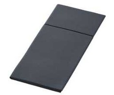 Servetėlės Duniletto Slim Bio Dunisoft 40x33cm su stalo įrankių užlenkimu juodos 65 vnt./pak