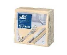 Tork servetėlės 39x39 cm 3 sluoksnių smėlio spalvos, 100 vnt./pak.
