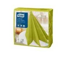 Tork Linstyle servetėlės 39x39 cm, pistacijų spalvos, 12 pak. x 50 vnt./kartonas