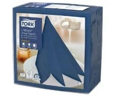 Tork Linstyle servetėlės 39x39 cm vidurnakčio mėlynumo, 14 pak. x 50 vnt./kartonas