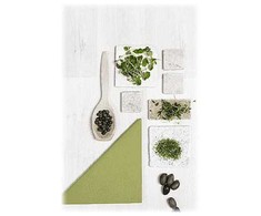 Duni Serwetki Dunilin Herbal žalias 40x40cm 50stk/pak (50 stk.)