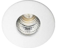 Sg Armaturen As Įleidžiamas šviestuvas Nano LED 1W 3000K 90 liumenų, 36°, matinės baltos spalvos