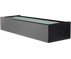 Sieninis šviestuvas Sg Armaturen As Vægarmatur Edge LED 10W 3000K sort