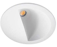 Sg Armaturen As Įleidžiamas šviestuvas Junistar asimetriškas 9W LED 3000K, 650 liumenų, baltas