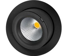 Sieninis šviestuvas SG ARMATUREN JUNISTAR EXCLUSIVE juodas 9W 3000K
