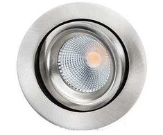 Sg Armaturen Junistar Lux IsoSafe šlifuoto plieno lempa 3000K