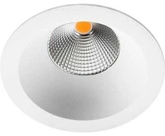 Sg Armaturen As Įleidžiamas šviestuvas Junistar Soft LED 9W 4000K baltas