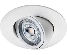 Sg Armaturen As Įleidžiamas šviestuvas Jupiter TEK Iso LED 3W 2700K baltas