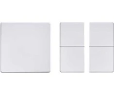 Sg Armaturen LEDDIM SMART PUSH II komplektas, baltas