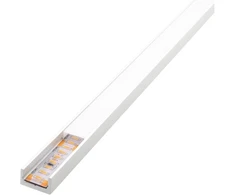 Sg Armaturen „StripLine“ 1,8 m balto profilio, įmontuotas plonas