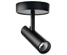 Sieninis šviestuvas SG ARMATUREN Tube Micro S juodas DimToWarm 340lm 2000-2800K Ra>95