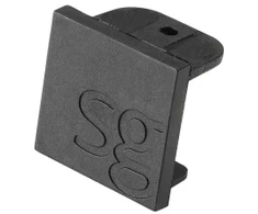 SG ARMATUREN Zip 230V juodas galinis dangtelis