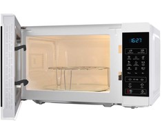 Mikrobangų krosnelė Sharp YC-MG02E-W, Stalviršis, 20 l, 800 W, Jutiklinis, Mėlyna, Balta, 1000 W