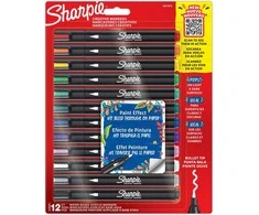 Kūrybinių markerių rinkinys, SHARPIE, 12 vnt.