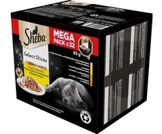 Sheba Sheba Tacka Sos paukštiena/Vištiena/kalakutiena 32x85g