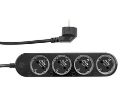 Shelly Group Išmanus maitinimo blokas Shelly Power Strip 4 Gen4, juodas