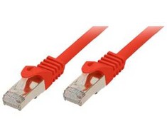 Shiverpeaks Patchcord BASIC-S Cat 7, S/FTP, PiMF, LSZH, raudona, 20m (BS75526-R)