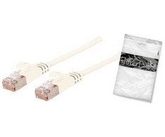„Shiverpeaks BASIC-S“, Cat7, 0,25 m, 0,25 m, Cat7, U/FTP (STP), RJ-45, RJ-45, baltas