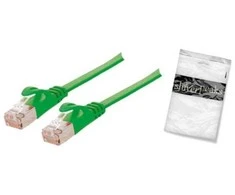 „Shiverpeaks BASIC-S“, Cat7, 0.5m, 0.5 m, Cat7, U/FTP (STP), RJ-45, RJ-45, Žalias