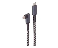 Shiverpeaks Kabelis USB USB 3.2 Gen 2 (3.1 Gen 2) 2 m USB C 10 Gbit/s 100 W Juodas, Baltas (BS14-75017)