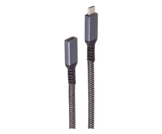 Shiverpeaks Kabelis USB USB 3.2 Gen 2 (3.1 Gen 2) 0,5 m USB C 10 Gbit/s 100 W Juodas, Baltas (BS14-74003)