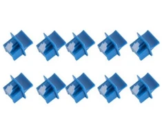 „Shiverpeaks“ BS08-01023-10, RJ-45, Plastikas, Mėlynas, 10 vnt.