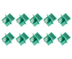 shiverpeaks BS08-01025-10, RJ-45, plastikas, žalias, stalinis kompiuteris/darbo stotis, tinklo komutatorius, nešiojamas kompiuteris, 10 vnt.