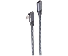 Kabelis USB Shiverpeaks USB-C przedłużacz 3.2 90° Pro 2m (BS13-56030)