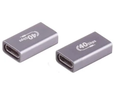 USB adapteris Shiverpeaks USB-C kabelių perėjimo adapteris Pilka (BS13-60003)