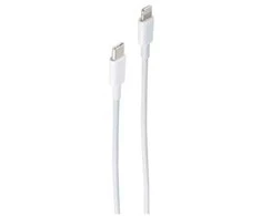„Shiverpeaks BS14-13051“, 1 m, „Lightning“, USB C, Kištukas, Kištukas, Balta