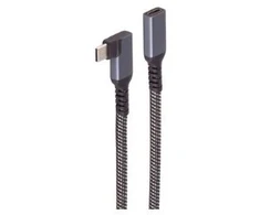 Shiverpeaks kabelis USB USB 3.2 Gen 2 (3.1 Gen 2) 0,5 m USB C 2 x USB C juoda, balta (BS14-74013)