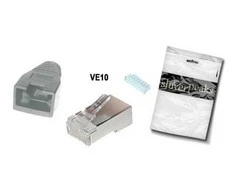„Shiverpeaks BS72057-GR-10“, RJ-45, pilkas, Cat5e/6, auksinis, 10 vnt.
