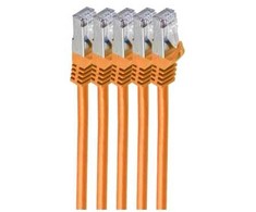 Shiverpeaks Patchcord BASIC-S Cat 7, S/FTP, PiMF, LSZH, oranžinė, 1m, 5 vnt (BS75511-O-SET5)