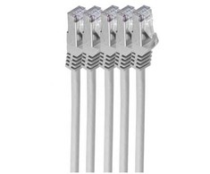 Shiverpeaks Patchcord BASIC-S Cat 7, S/FTP, PiMF, LSZH, pilka, 2m, 5 vnt (BS75512-SET5)