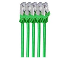 Shiverpeaks Patchcord BASIC-S Cat 7, S/FTP, PiMF, LSZH, žalia, 3m, 5 vnt (BS75513-G-SET5)
