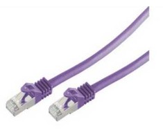 Shiverpeaks Patchcord BASIC-S Cat 7, S/FTP, PiMF, LSZH, violetinė, 15m (BS75525-V)