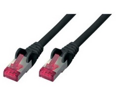 Shiverpeaks Komutacinis kabelis S / FTP Cat.6A PIMF juodas 1,5m (BS75711-A1.5S)