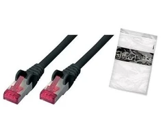 Shiverpeaks BS75711- AS - RJ- 45 - RJ- 45 - Vyriškas/Vyriškas - Cat6a - S/FTP (S- STP) - juodas (BS75711- AS)
