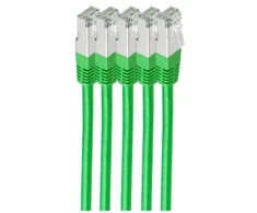 Shiverpeaks Kabelis krosowy cat6 S/FTP LSZH VE5 žalia 0,25m (BS75711-H0.25G-SET5)