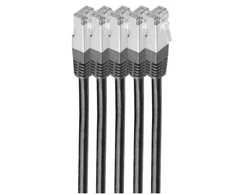 Shiverpeaks Kabelis krosowy cat6 S/FTP LSZH VE5 juoda 0,5m (BS75711-H0.5S-SET5)