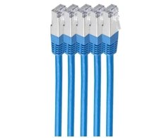 Shiverpeaks Kabelis krosowy cat6 S/FTP LSZH VE5 mėlyna 1,0m (BS75711-HB-SET5)