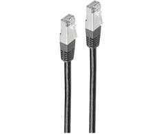 Shiverpeaks Kabelis sieciowy RJ-45, Cat 6, S/FTP, LSZH, juoda, 1m (BS75711-HS)