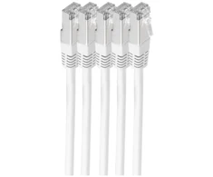 Shiverpeaks Kabelis krosowy cat6 S/FTP LSZH VE5 balta 1,0m (BS75711-HW-SET5)