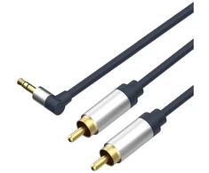 Kabelis Shiverpeaks Jack 3,5 mm kampinis prie 2 Cinch (FL31-36131)