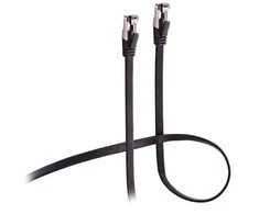 Shiverpeaks Płaski patchcord, Cat 8.1, U/FTP, PiMF, juoda, 10m (FL31-43075)