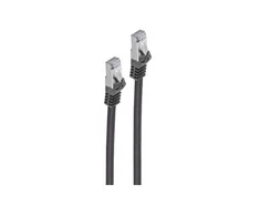 Shiverpeaks Patchcord BASIC-S, Cat 7, S/FTP, PUR, juoda, 0.5m (BS08-39015)